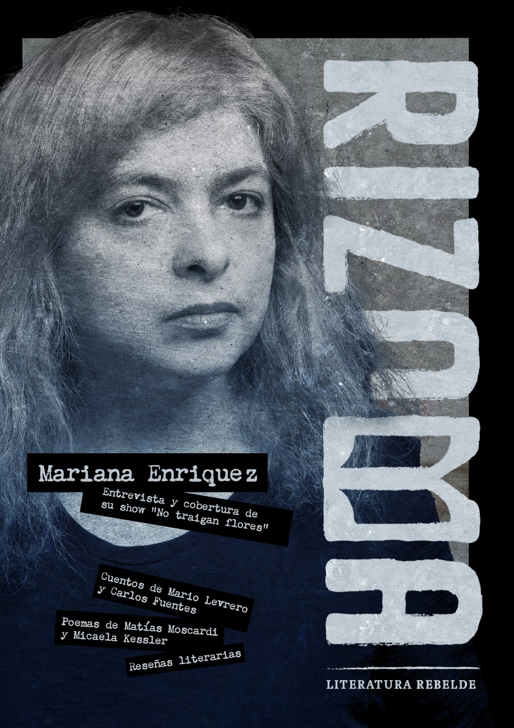 Tapa de Rizoma — edición Mariana Enriquez