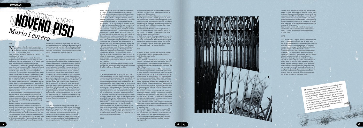 Spread — Noveno Piso, Mario Levrero